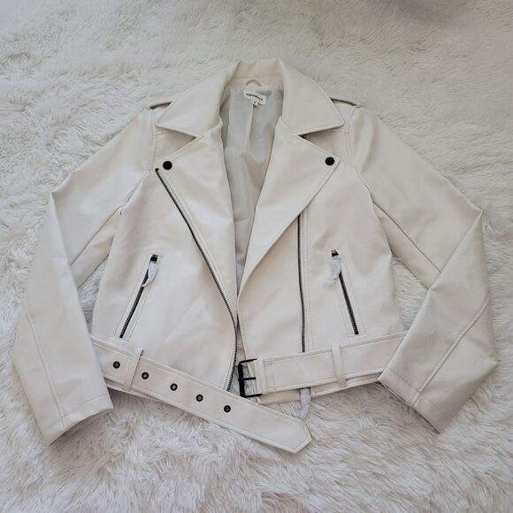 New Superdown Revolve Kailey Moto jacket size Medium - Picture 2 of 8